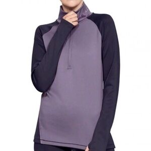 Under Armour Cold Gear Womens Size Small 1/4 Zip Long Sleeve Running Pullover S